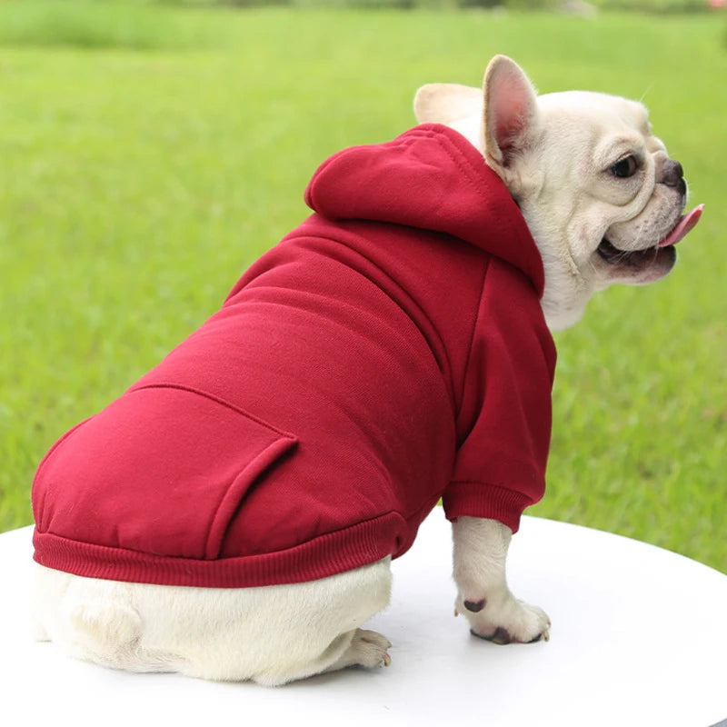 Fashion Dog Clothing Autumn And Winter Small Pet Clothes  Warm