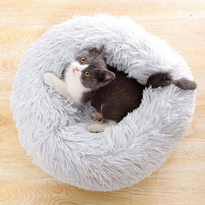 Super Cat Bed Warm Sleeping Cat Nest Soft Long Plush Best Pet