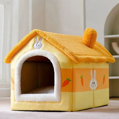 Foldable Cat House Outdoor Waterproof Pet House for Small Dogs