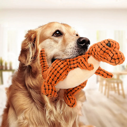 Cats and Dogs Pet Plush Dinosaur Toys Interactive Dog Chew Toys Plush Stuffing Pet Supplies Dog Toys for Small Dogs