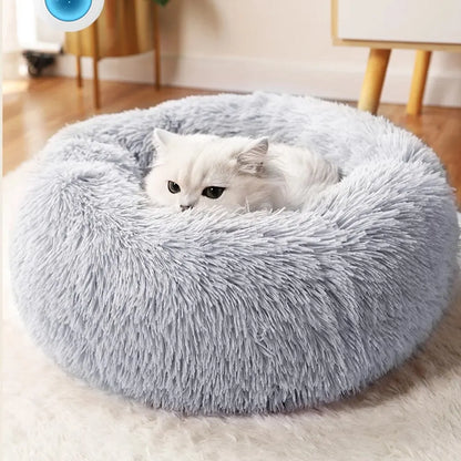 Super Cat Bed Warm Sleeping Cat Nest Soft Long Plush Best Pet